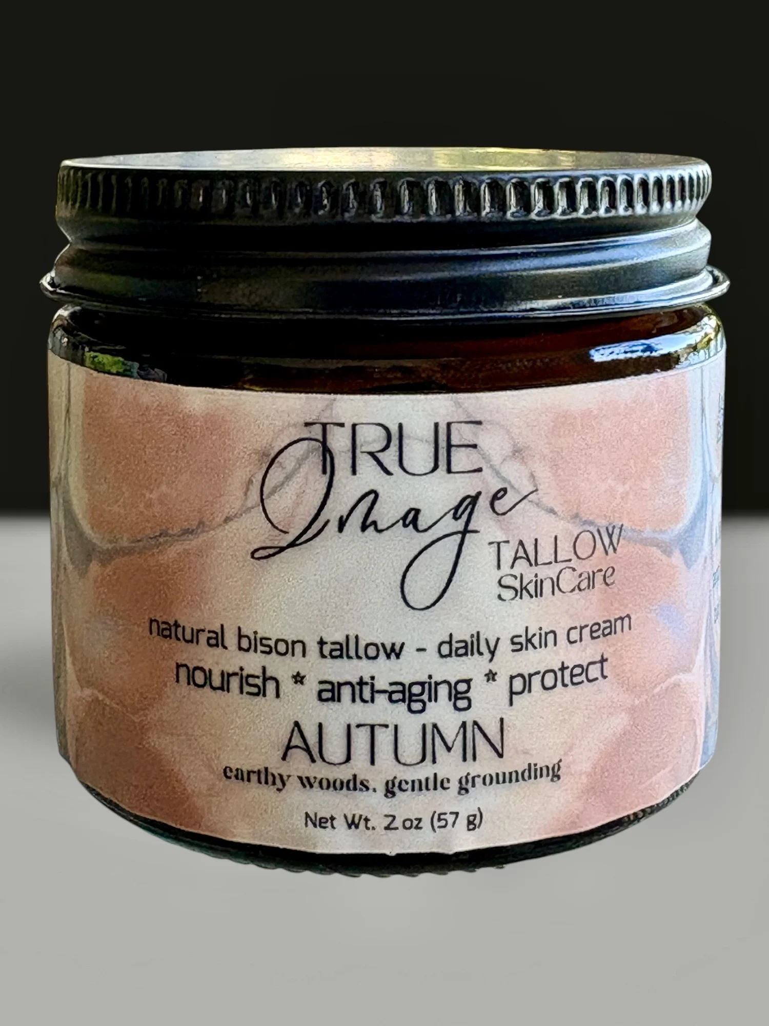 A jar of Daily SkinCream Autumn Blend