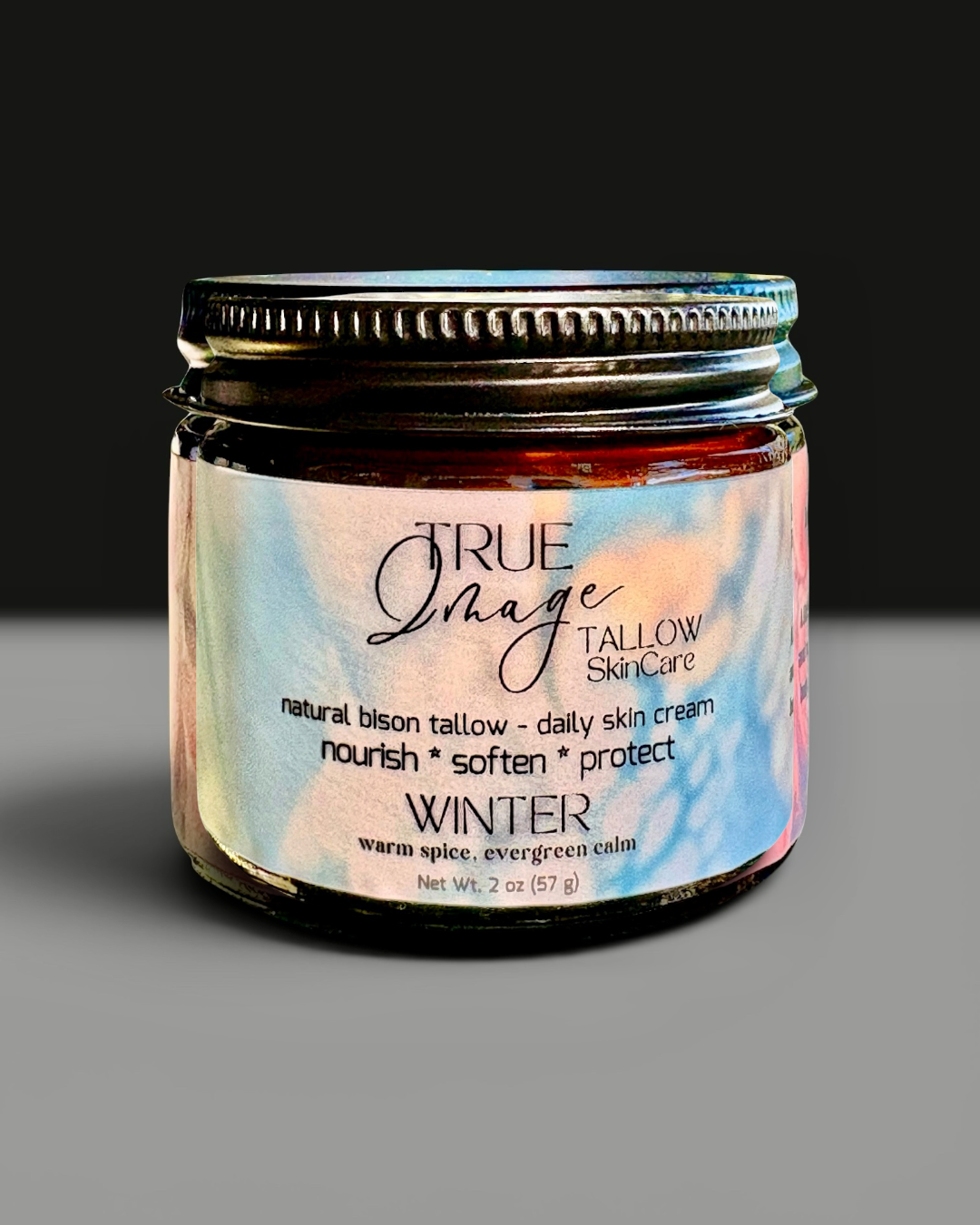 A jar of Daily SkinCream Winter Blend